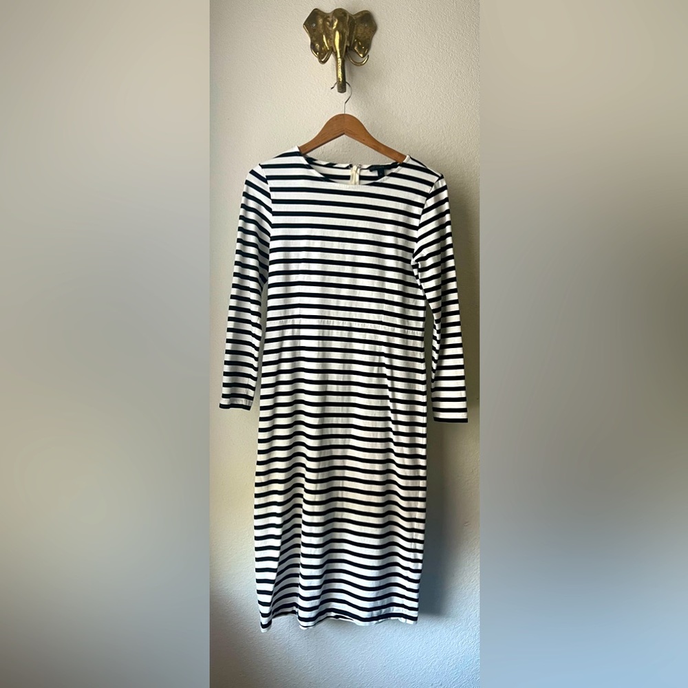 NWOT J. Crew long sleeve broader dress | Side: 8